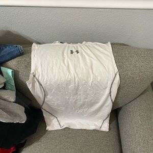 white under armor tank top
